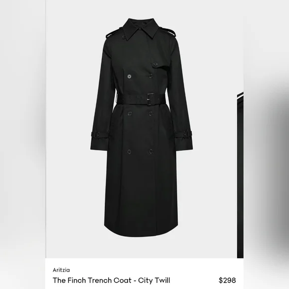 Aritzia The Finch Trench Coat - Picture 3 of 12